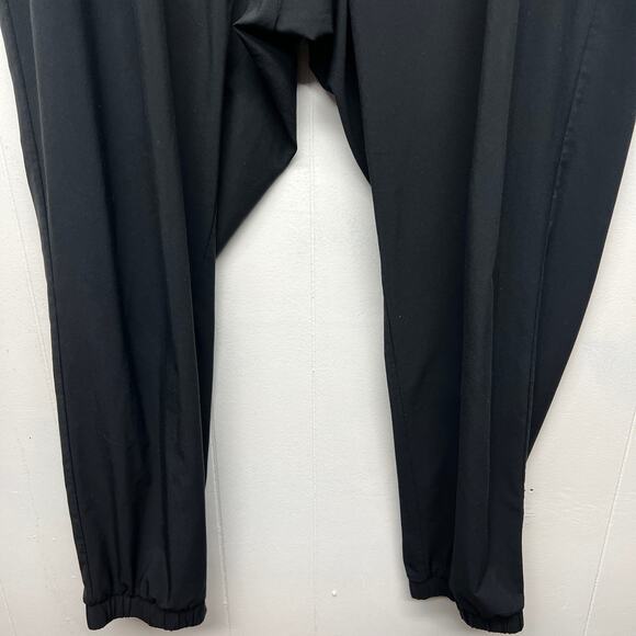 Gap Women's Pull On Black Tapered Leg Pants Size XL Side Pockets Relaxed Fit - Picture 4 of 13